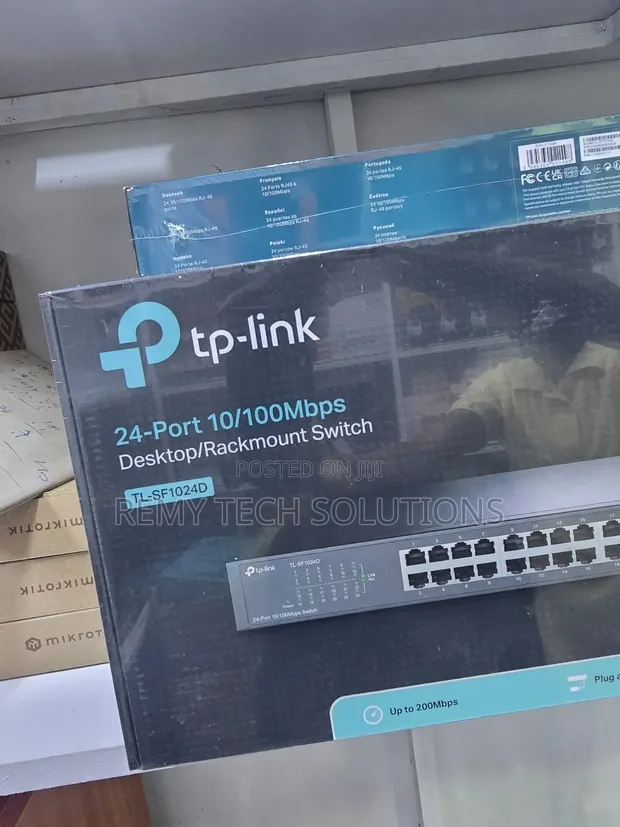 TP-Link TL-SF1024D 24-Port 10/100Mbps Network Switch - 1