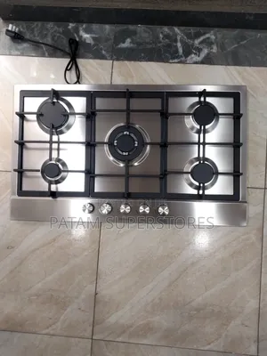Hisense 90cm 5-Burner Gas Hob (Stainless Steel)