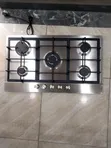 Hisense 90cm 5-Burner Gas Hob (Stainless Steel) - 1