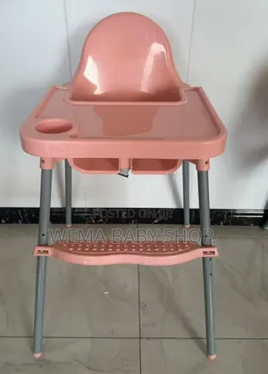 Multi-Functional Baby High Feeding Chair - Detachable Tray & Footrest