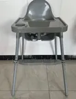 Multi-Functional Baby High Feeding Chair - Detachable Tray & Footrest - 3