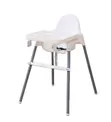 Multi-Functional Baby High Feeding Chair - Detachable Tray & Footrest - 4