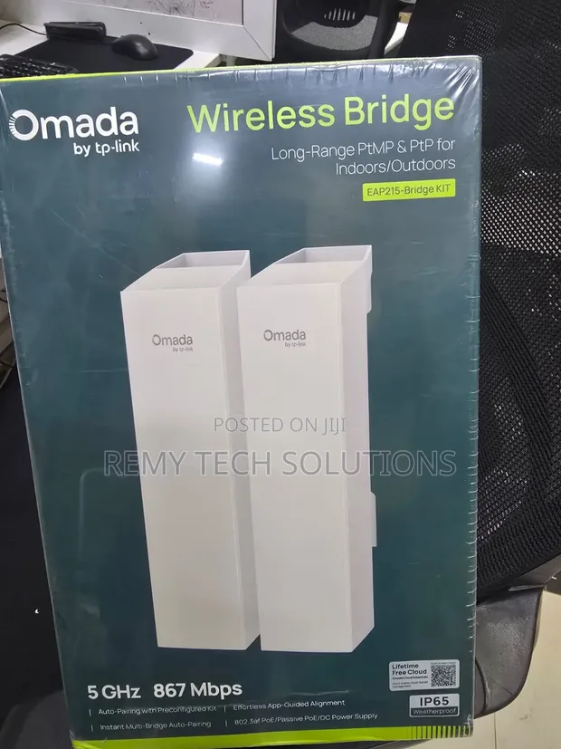TP-Link EAP215 Outdoor Wireless Bridge Kit - 1