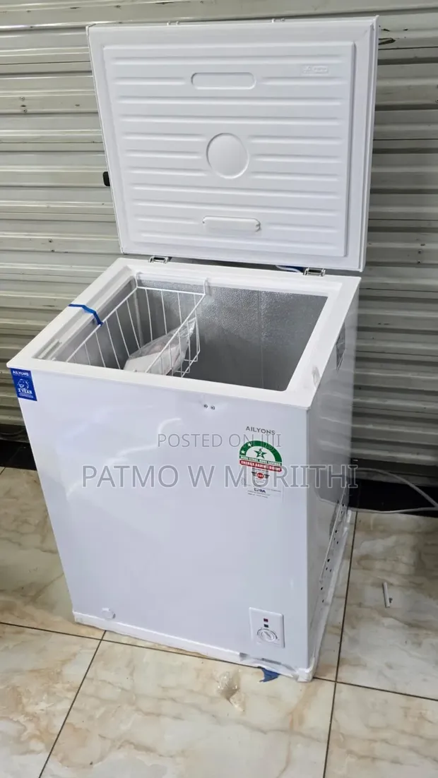 Ailyons Chest Freezer 142L (Nguvu Chini 55W) - 1