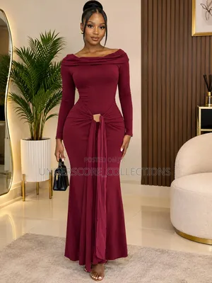 Frontal Pattern Maxi Dress