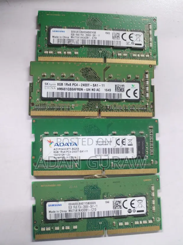 Laptop DDR4 8GB RAM - 1