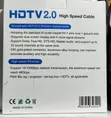 HDTV 2.0 High Speed HDMI Cable 3M 4K 48Gbps Gold - 2