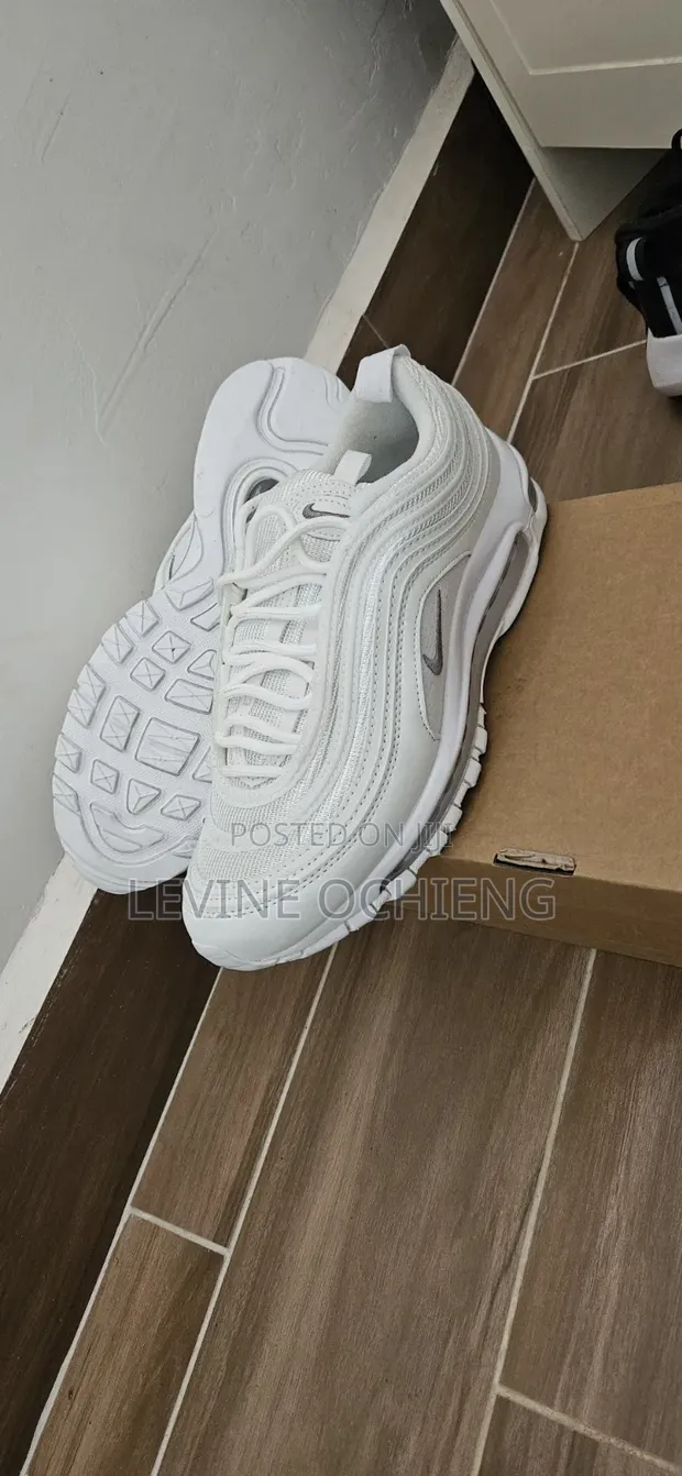 Nike Air Max 97 Trainers - White - 1