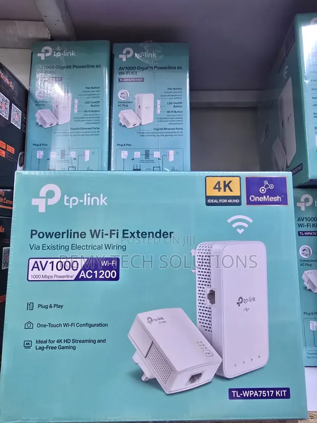 TP-Link AV1000 Powerline Wi-Fi Extender Kit - 1