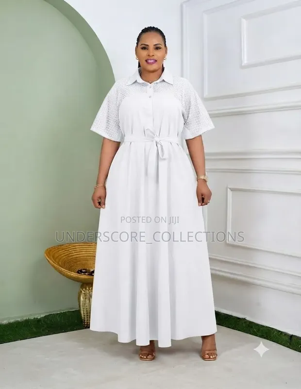Mavazi Marefu ya Wanawake Plus Size - Kijani - 1