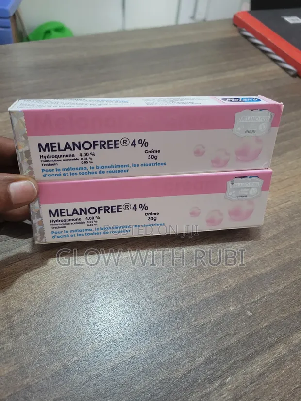 Melanofree Cream 4% - Matibabu ya Hyperpigmentation - 1