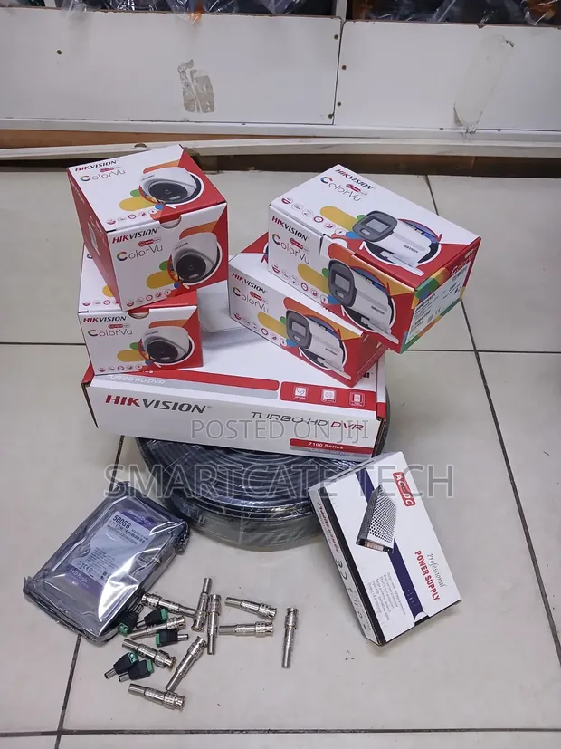 Hikvision Smart Hybrid ColorVu 4-Camera Security System - 1