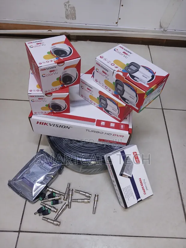 Hikvision ColorVu 4-Camera Kit (2 Bullet, 2 Dome) - 1