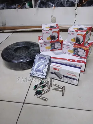 Hikvision 4 Channel CCTV Kit with 2 ColorVu Dome Cameras
