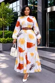 Ladies Popping Colored Maxi Dresses - 4