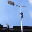 Nguzo za Taa za Barabarani za Chuma cha Galvanized - Zikiwa na Bolts za Anchor - 2