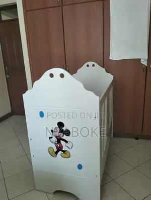 Baby Cot with Mattress