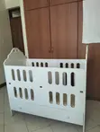 Kitanda cha Mtoto na godoro - 3