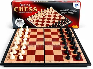 Foldable Magnetic Chess Board (30x30cm)
