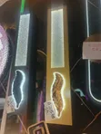 Mwanga wa Kisasa wa Ukutani wa Akriliki na LED (Rangi 3) - 2