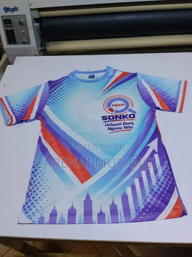 T-Shirt za Full Body Sublimation Zilizochapishwa Custom - 1