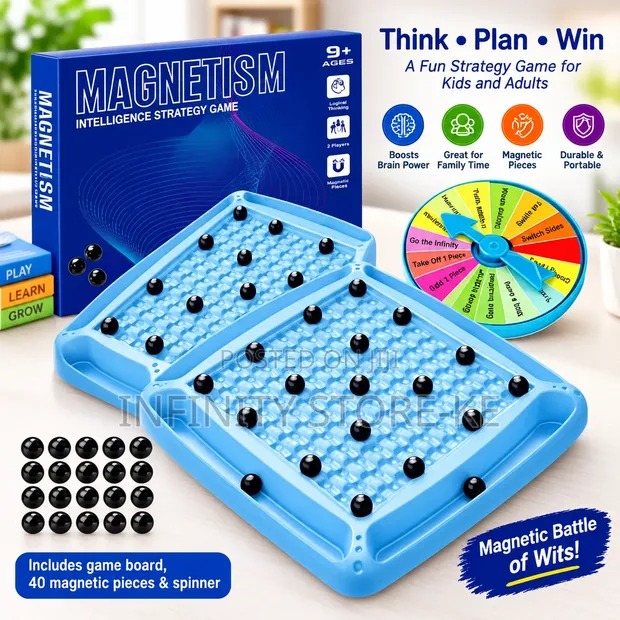 Magnetism Intelligence Strategy Board Game - 1