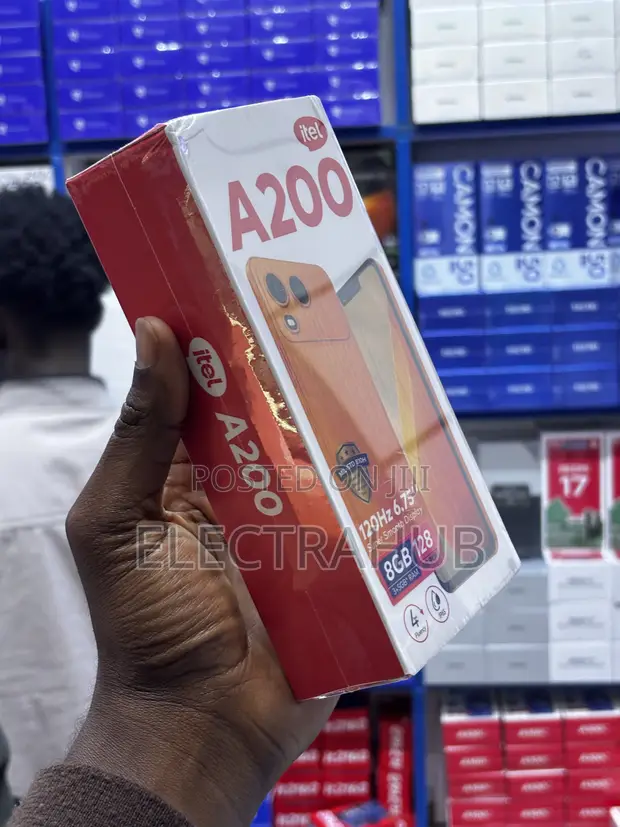 New Itel A200+ 64GB Black - 1