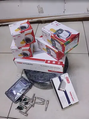 Hikvision 4-Channel ColorVu CCTV Kit with Night Vision & Audio