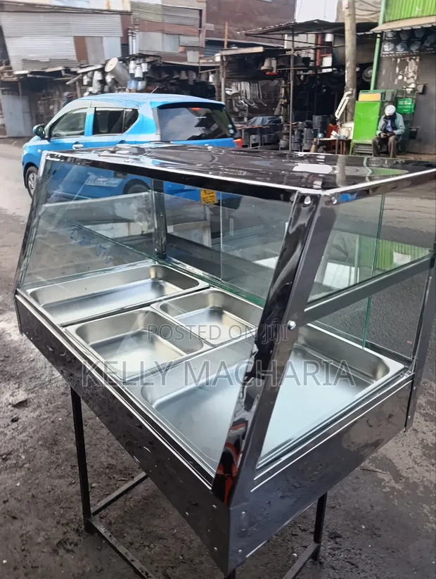 Chips Warmer/Food Display Warmer Mpya na Basin - 1