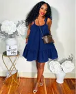 Denim Dress ya Kawaida - Rangi Nyingi - 2
