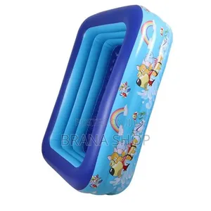 210cm Inflatable Swimming Pool - Spacious Outdoor Water Fun