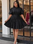 Kanzu ya Polka Dot - Mpya Kabisa - 2