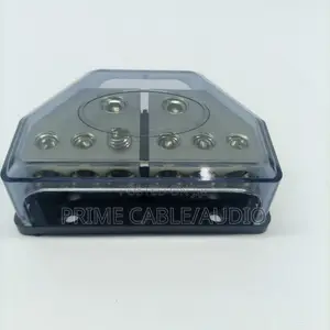 2-Input to 6-Output Car Audio Power Distribution Block