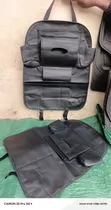 Black PU Leather Backseat Organizer - 2