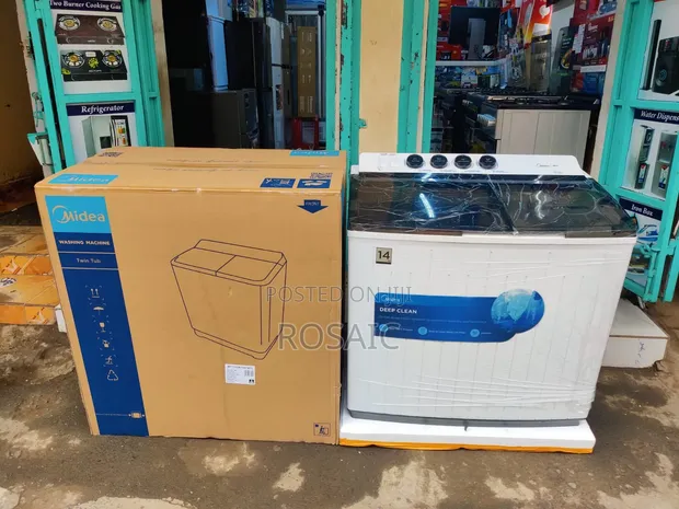 Midea 14kg Mashine ya Kufulia ya Juu ya Nusu-Moja - 1