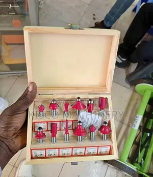 12pc Woodworking Router Bit Set