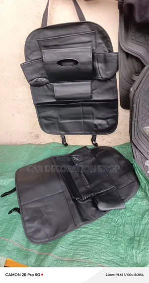Kifaa cha Kuweka Vitu kwenye Kiti cha Nyuma Kisichopitisha Maji na Mifuko