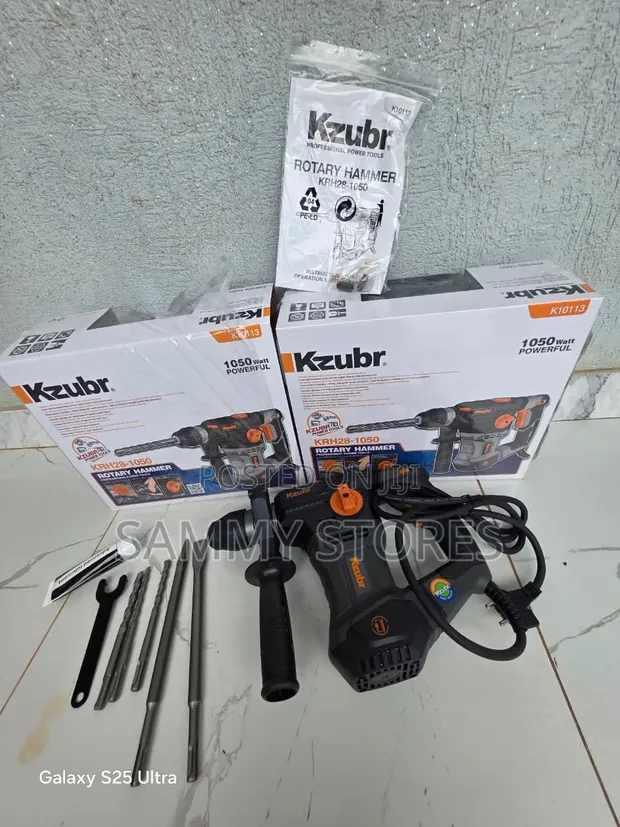 KZUBR 1050W Electric Rotary Hammer Drill - 1