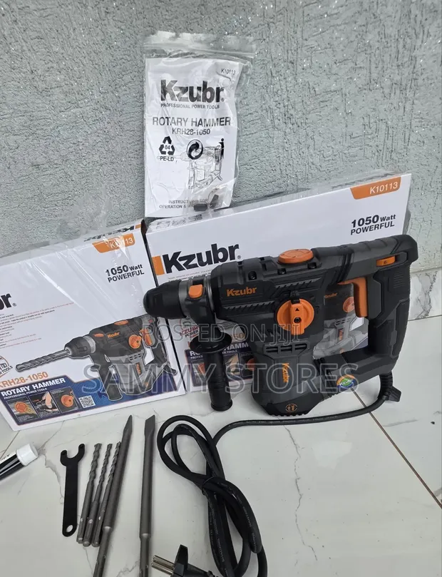 KZUBR KRH28-1050 High Power Rotary Hammer - 1