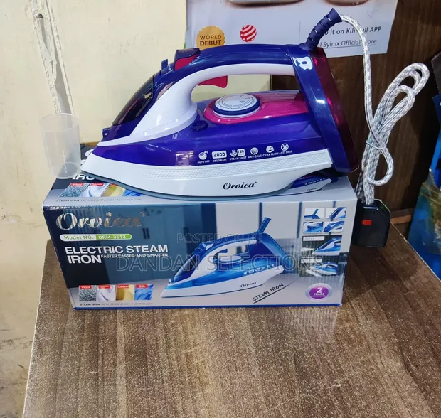 Orvica Heavy Duty Commercial Steam Iron - 1