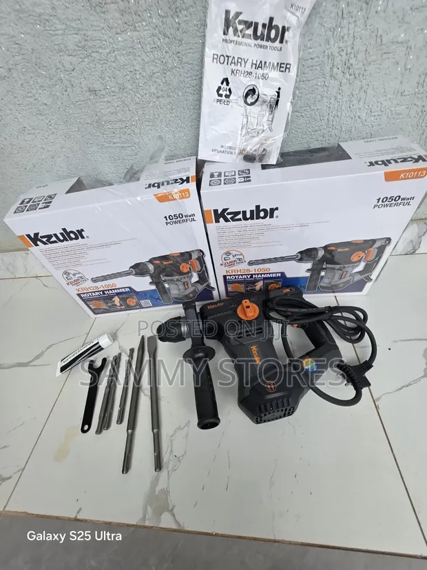 KZUBR KRH28-1050 1050W Rotary Hammer Drill - 1