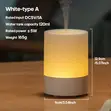 120ml Colorful Essential Oil Diffuser - White Base - 4