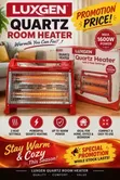 Luxgen Quartz Heater ya Chumba - 2