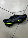 Sports Black Green Football Boots/Cleats, Lightweight - 2