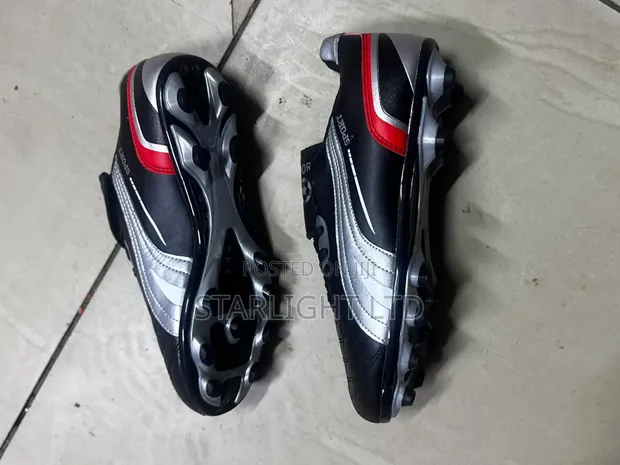Kids Multicoloured Football Boots/Cleats (Sizes 31-37) - 1