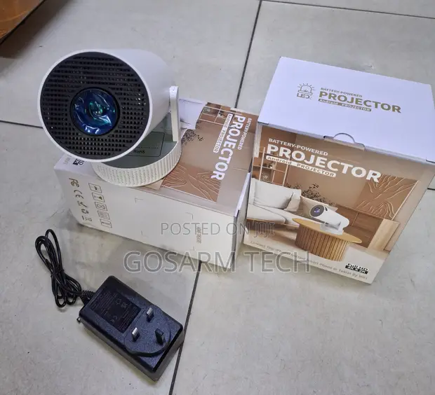 HY300 Pro Mini Projector Inachajiwa - 1