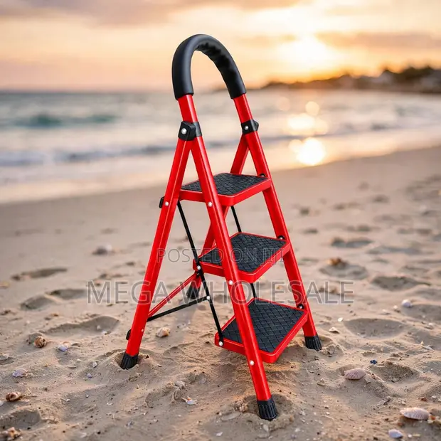 SK 2, 3, 4, 5 Step Folding Ladder - 1