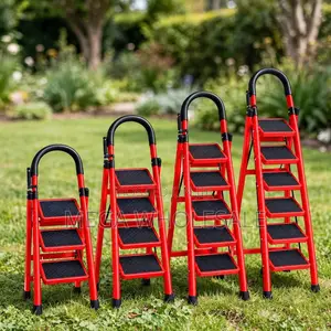 2, 3, 4, 5 Step Folding Ladder