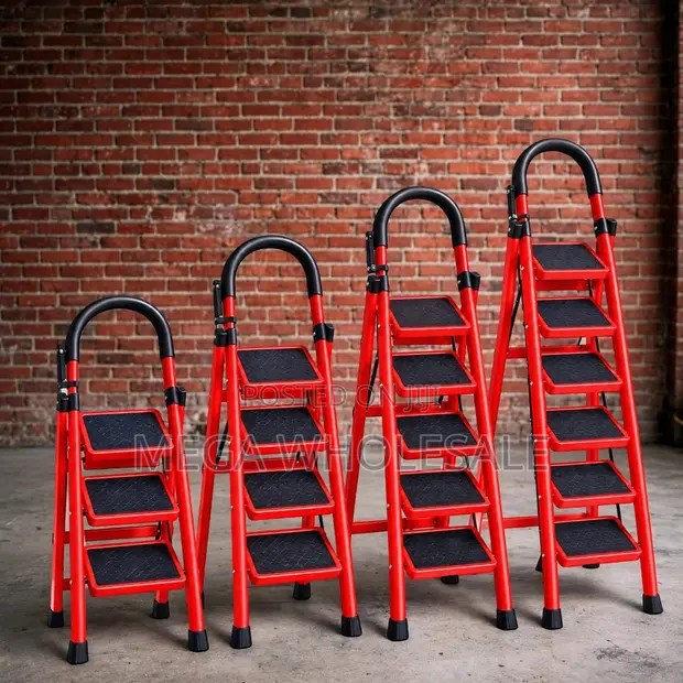 Ladder ya Kukunjwa ya Steps 2, 3, 4, 5 - 1