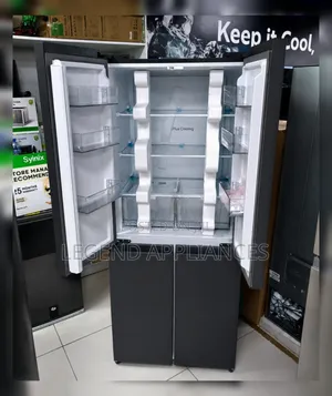 Syinix 421L Refrigerator Milango 4, Grey